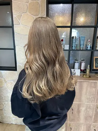 ロング 髪質改善カラー🫧 横浜/liberteのヘアスタイル