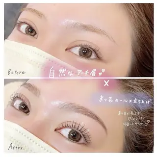 アイブロウ ロレインブロウ成増店所属・୨୧ ₊˚MOMO ୨୧のマツエク・マツパデザイン