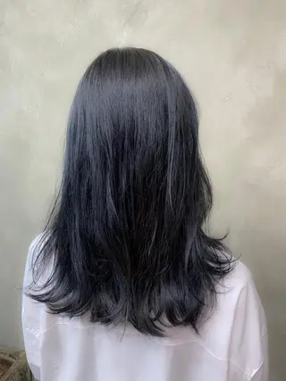 セミロング カラー 🌈髪質改善💕 縮毛矯正✨青木まで✨のヘアスタイル