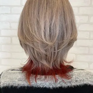 ミディアム MAI /BUCKS/天王寺のヘアスタイル