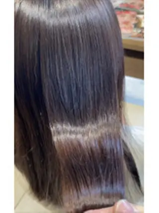 ロング 岩永 杏樹のヘアスタイル