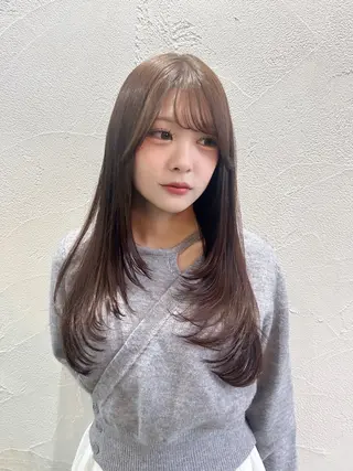 ロング 剣持友希/ifh iizuka/高崎のヘアスタイル