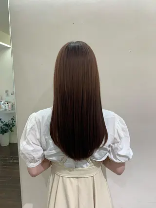 ロング GO TODAY シェアサロン 銀座Arc店所属・デジタルパーマ🫧 韓国風ヘア🫧サクラのヘアスタイル