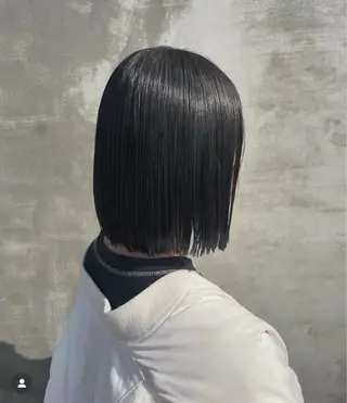 ミディアム 勝山 碧のヘアスタイル