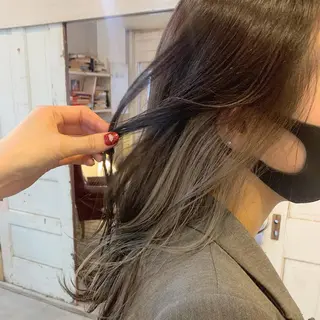 ミディアム カラー kimika🥑 メンズ/髪質改善のヘアスタイル