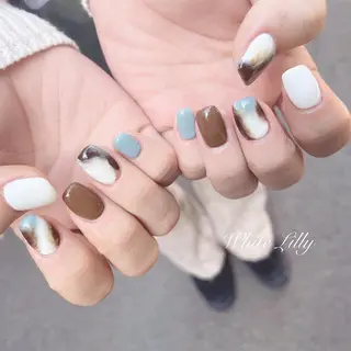 ネイル White lily所属・牧田 雅世のネイルデザイン