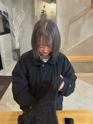 カラー Piu-所属・古澤 芽依のヘアスタイル