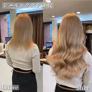 セミロング ANKHCROSS みうのヘアスタイル