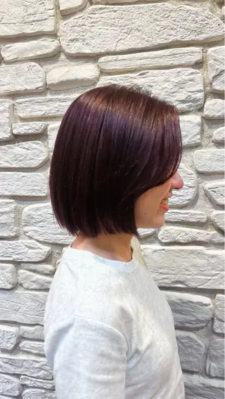 カラー 赤堀 凪咲のヘアスタイル