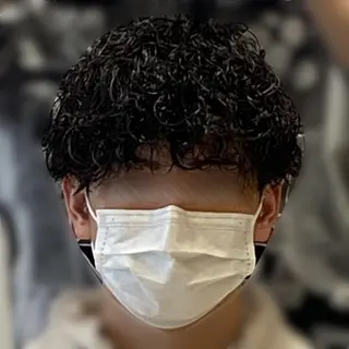 パーマ メンズ メンズ縮毛矯正 ♠️店長下平隼人のヘアスタイル