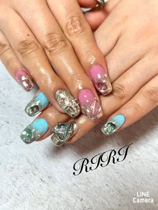 ネイル riri オーナーのネイルデザイン