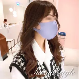 ロング 韓国くびれレイヤー 🇰🇷はづきのヘアスタイル