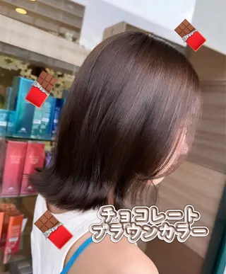 セミロング 横浜/韓国風/ヘアメ /ユイナ🎀のヘアスタイル