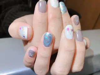 ネイル 伊藤 美里のネイルデザイン