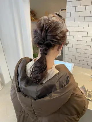 セミロング COMILE 🌼 SUZUKAのヘアスタイル