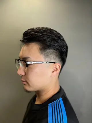 ショート メンズ 柴田 嘉文のヘアスタイル