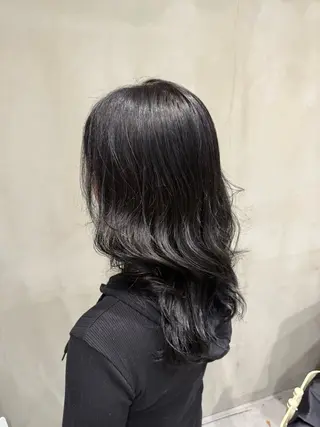 セミロング HAIR ICI 山崎友裕のヘアスタイル