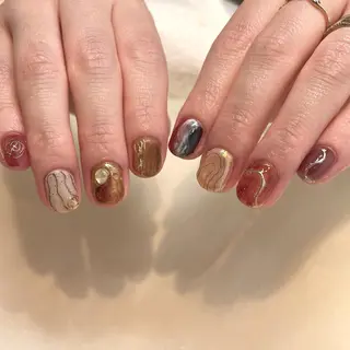 ネイル 新井 ひなののネイルデザイン