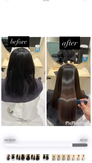 セミロング 丹野 圭太のヘアスタイル