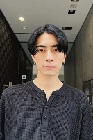 ショート メンズ 大阪メンズパーマ /スパイキー/らいのヘアスタイル