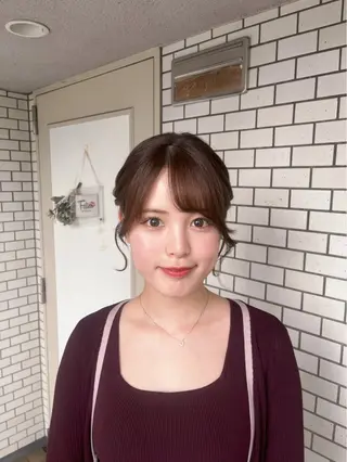 ヘアアレンジ 垢抜けヘアメイク🫧 JURI🪽のヘアスタイル