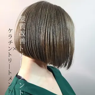 ミディアム Ash 店長　山下達也のヘアスタイル
