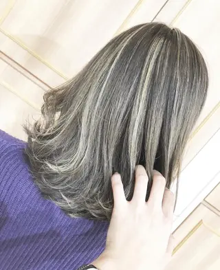 ミディアム ✨シルクストレート✨ 美髪髪質改善Yukiのヘアスタイル