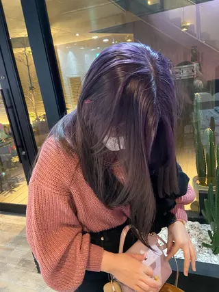 カラー 艶感透明感カラー🤍 hinaのヘアスタイル