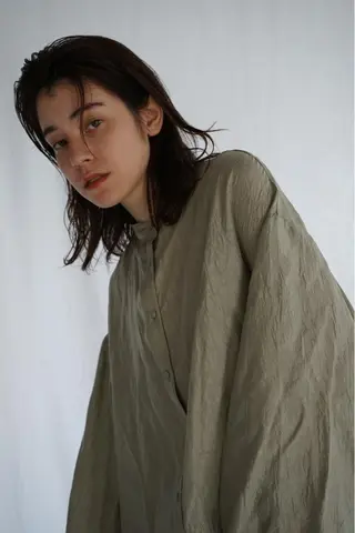 ミディアム STAN WOOD所属・似合わせcut 🔥yutakaのヘアスタイル