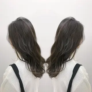 ロング カラー ブリーチカラー/ 岩破瑞希のヘアスタイル