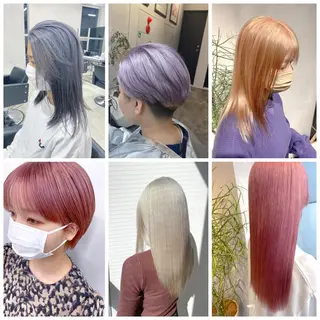 ロング 🌈モテ色 村上のぶきのヘアスタイル