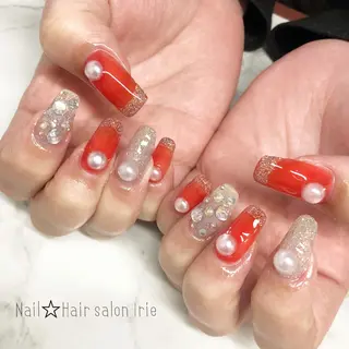 ネイル Hair salon Irie所属・與儀 知佳のネイルデザイン