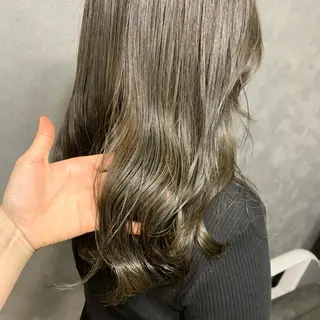 セミロング カラー chouette/ 根本優希のヘアスタイル