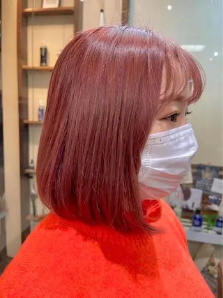 ミディアム カラー ナナナパレナ所属・NARUSE✂︎ カラースペシャリストのヘアスタイル