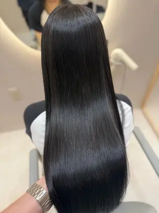 ロング カラー 🥇ブリーチ無し 透明感🥇佐藤のヘアスタイル