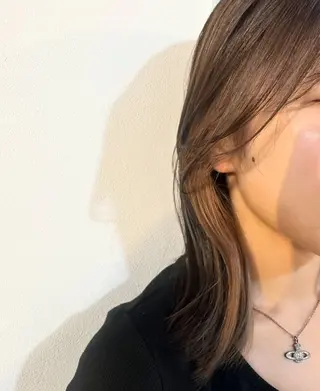 カラー Sherry/R 三川町　木村祐里奈のヘアスタイル