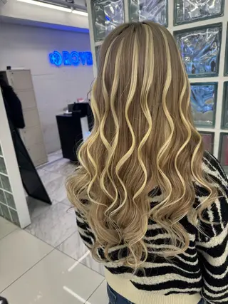 ロング 家田 竜のヘアスタイル