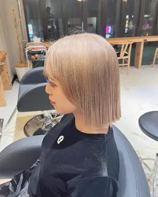 ミディアム 🏅EIGHT難波/ 【店長】タモツのヘアスタイル