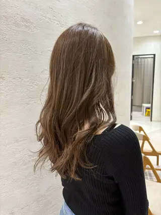 ロング 倉科夏奈 ハイトーン/エクステのヘアスタイル