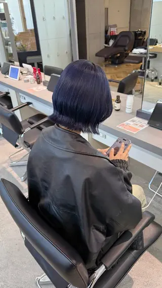 ショート カラー mina★ボブcut 透明感color🥣のヘアスタイル