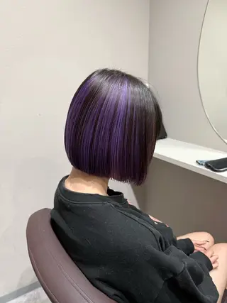 ショート カラー mimiiy梅田 中崎町ハイトーンのヘアスタイル