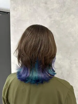 カラー Mayo/ダブルカラ メンズカット/カラーのヘアスタイル