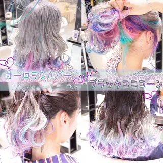 カラー ヘアアレンジ Re:ta Hair 飯田淳平のヘアスタイル