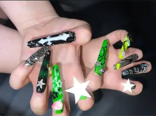 ネイル あお ジュニアネイリストのネイルデザイン