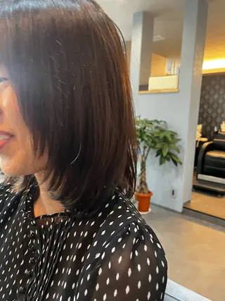 ミディアム 堀井 政輝のヘアスタイル