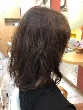 ミディアム パーマ Dream30所属・Dream30 miyuのヘアスタイル