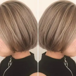 ショート カラー ヘアアレンジ 竹内啓太 ボブのヘアスタイル