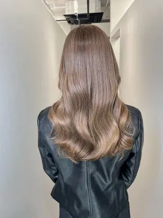 セミロング カラー 今井 勝也のヘアスタイル