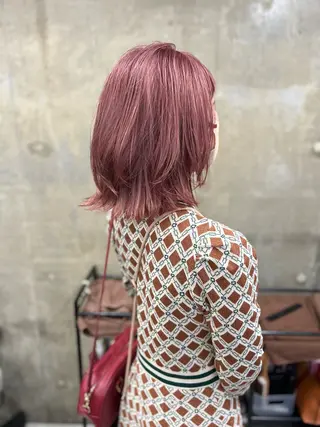 ミディアム 佐々木 健太郎のヘアスタイル