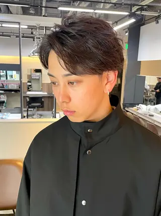 パーマ メンズ 福永速人 /メンズパーマのヘアスタイル